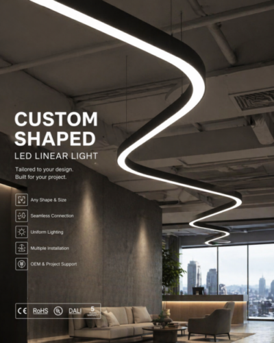 Custom Shaped LED Linear Lights